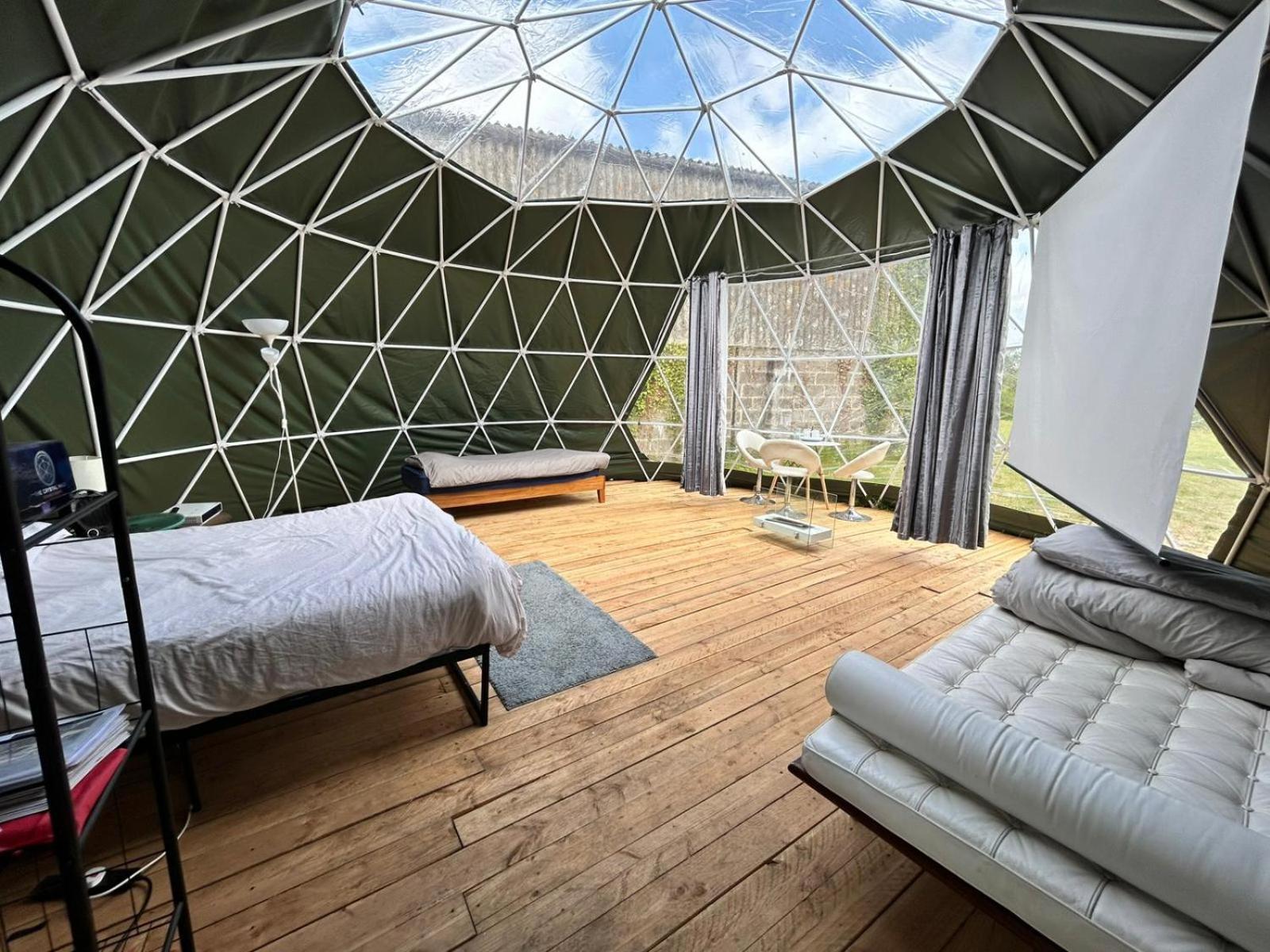 Lincoln Big Green Dome, Hot Tub, Projector, Firepit Washingborough 外观 照片